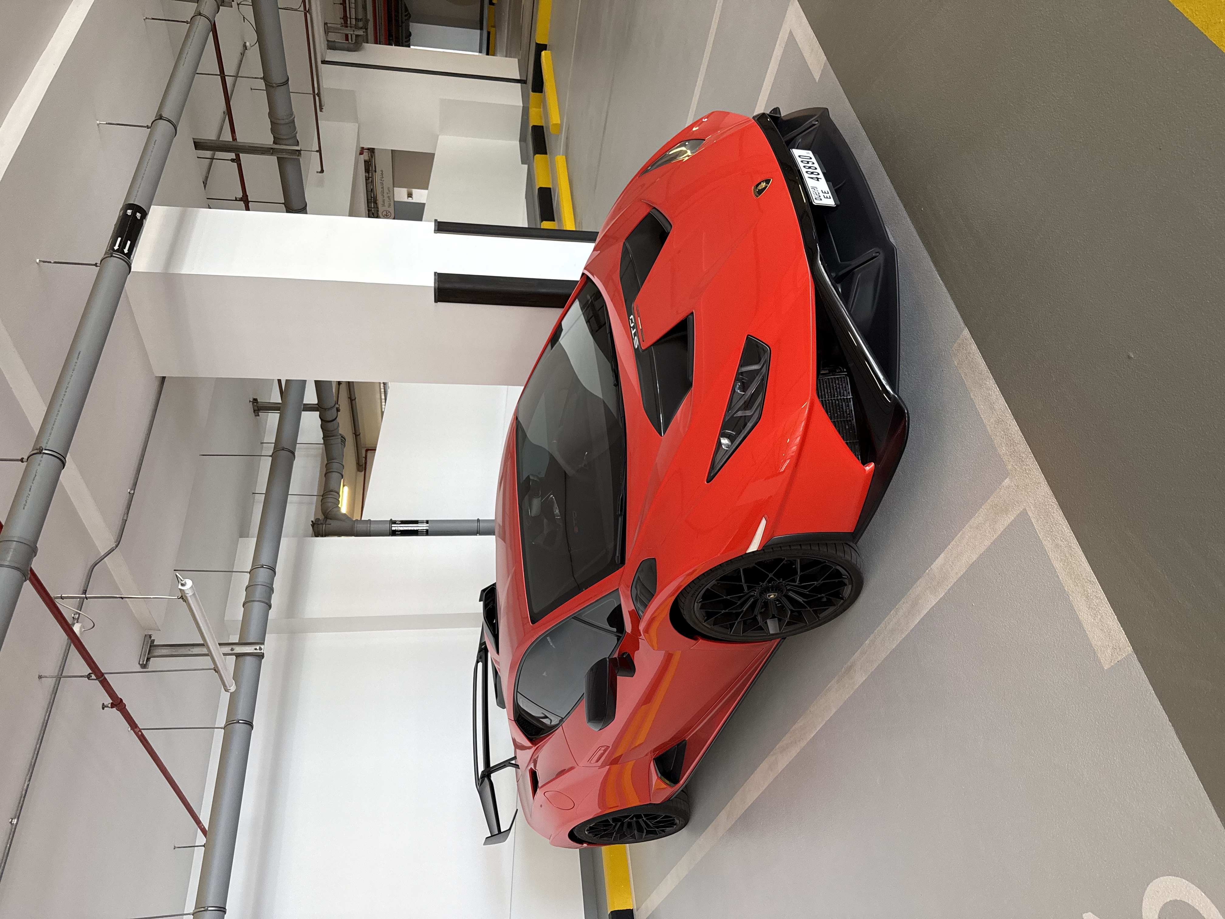 Lamborghini Huracán STO parking Dubai
